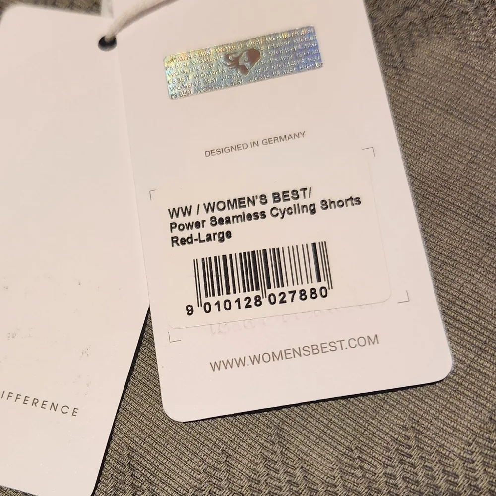 Red Power Seamless Bike Shorts WOMENS BEST - Picture 4 of 10